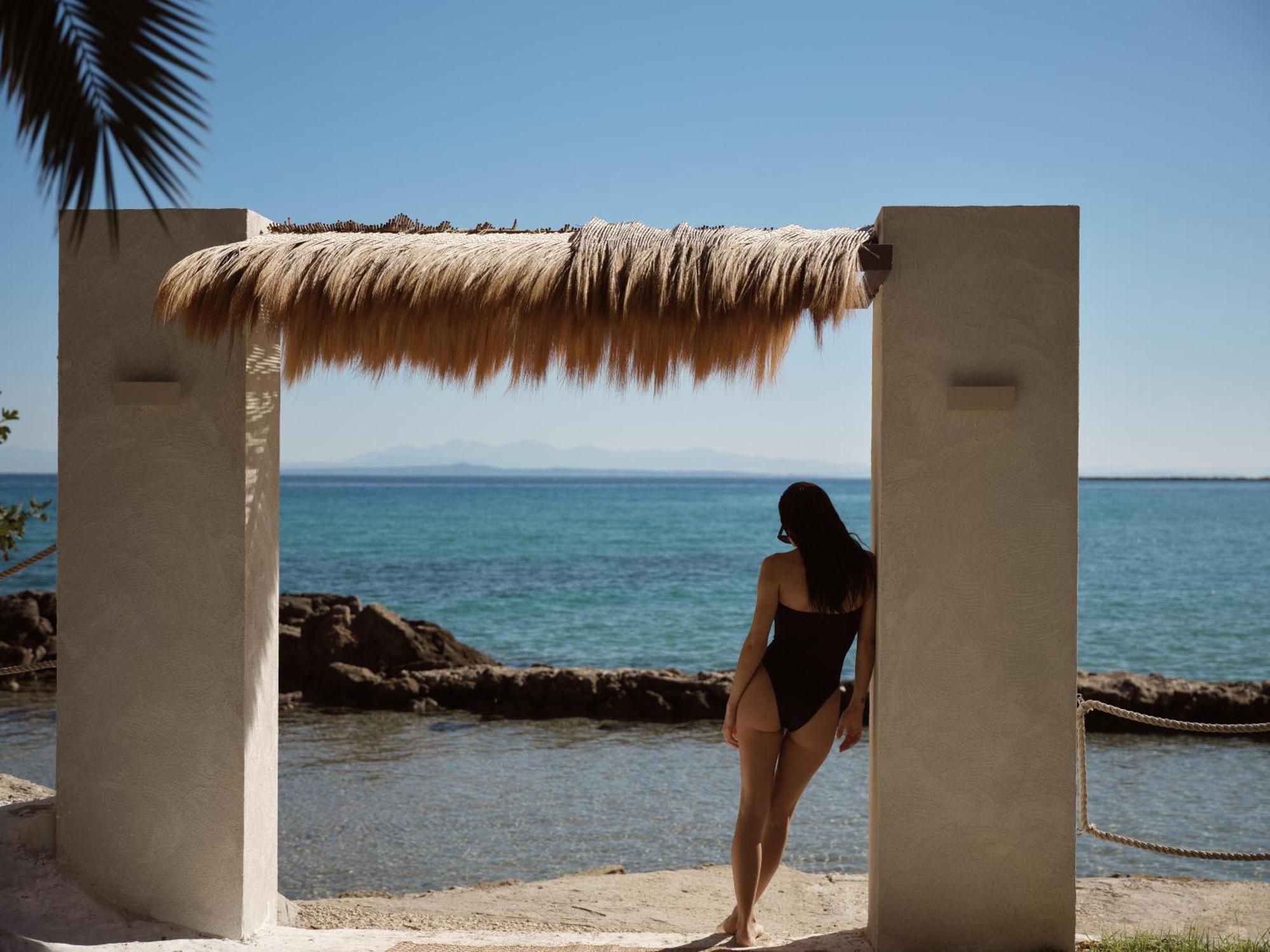Calypso Villas Amoudi Esterno foto
