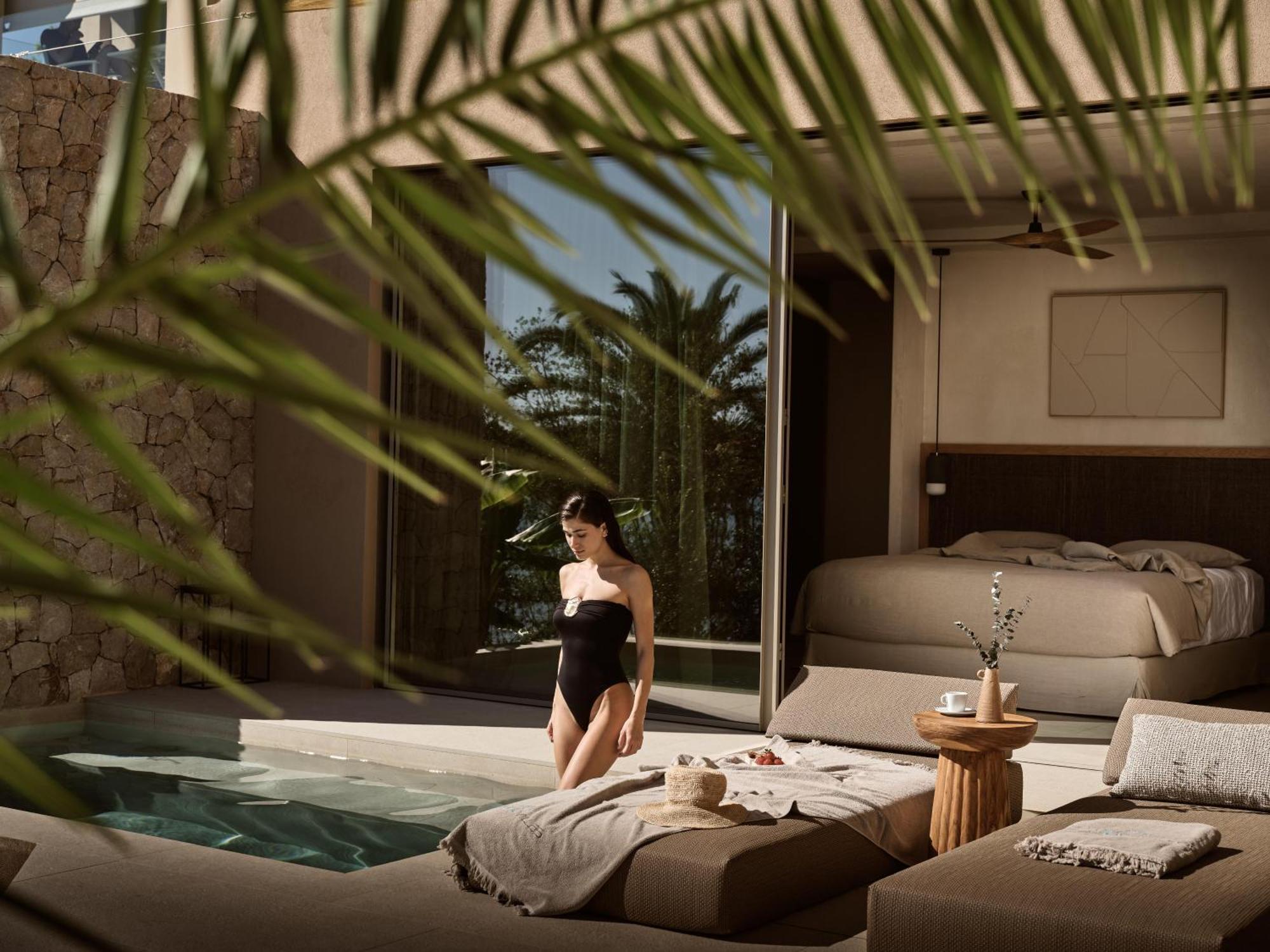 Calypso Villas Amoudi Esterno foto